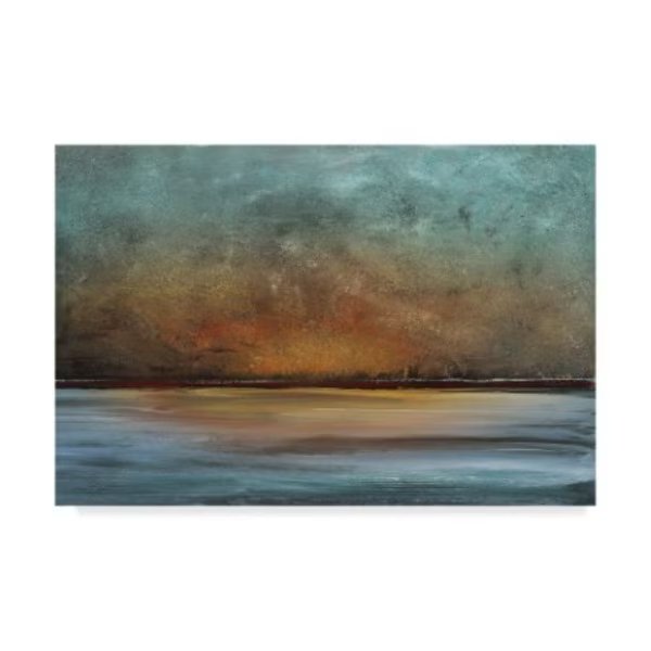Jean Plout 'Soothing Sunset Landscape' Canvas Art, 30x47, Trademark Fine Art, Mfr#: ALI37284-C3047GG